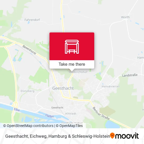 Карта Geesthacht, Eichweg