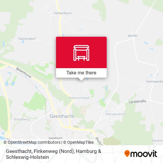 Geesthacht, Finkenweg (Nord) map