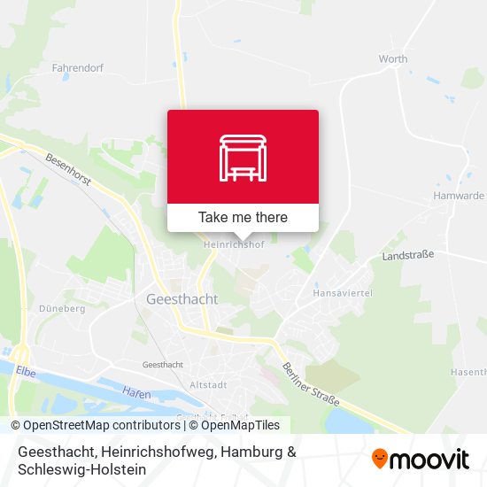 Geesthacht, Heinrichshofweg map