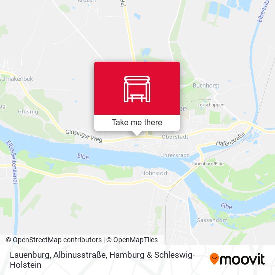 Lauenburg, Albinusstraße map