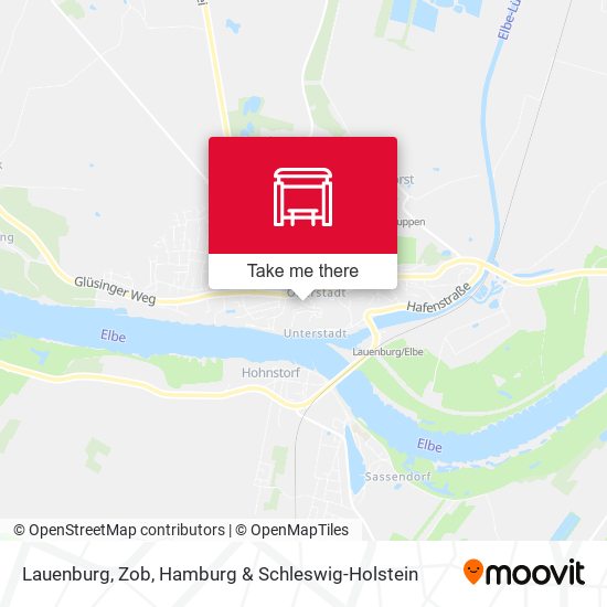 Lauenburg, Zob map