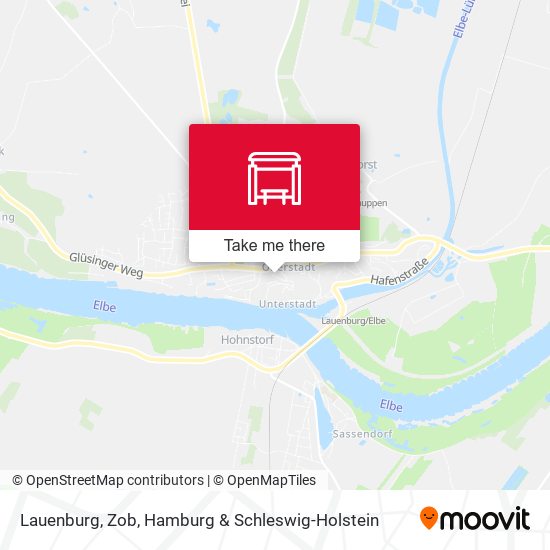 Lauenburg, Zob map