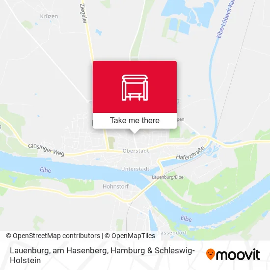Карта Lauenburg, am Hasenberg