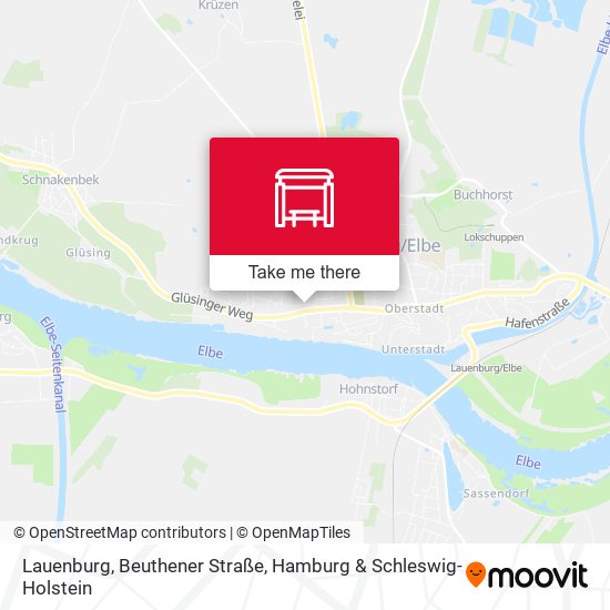 Lauenburg, Beuthener Straße map