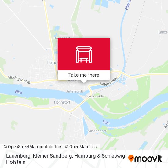 Lauenburg, Kleiner Sandberg map