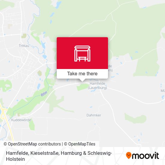 Hamfelde, Kieselstraße map