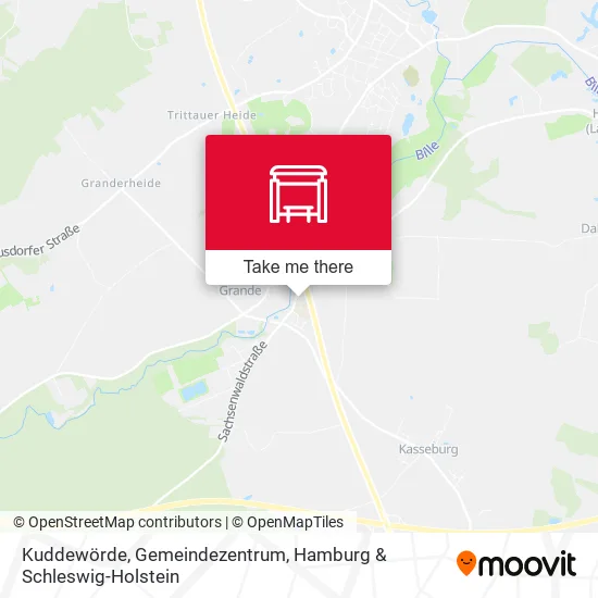 Карта Kuddewörde, Gemeindezentrum