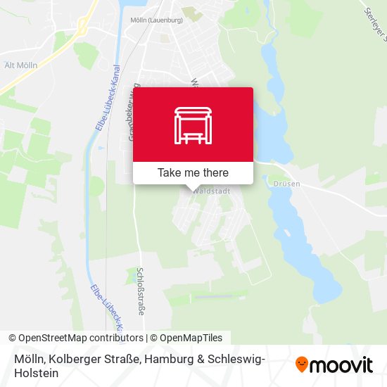 Mölln, Kolberger Straße map