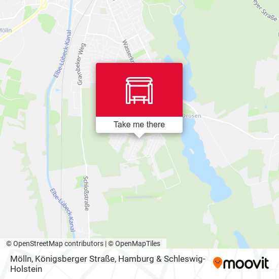 Mölln, Königsberger Straße map