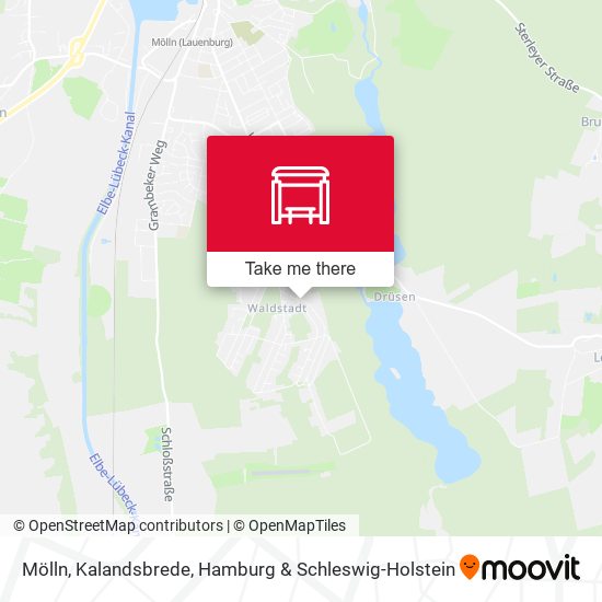 Mölln, Kalandsbrede map