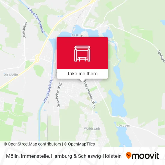 Карта Mölln, Immenstelle