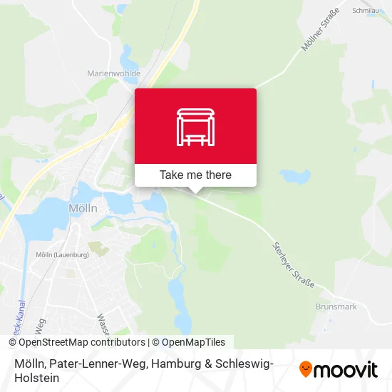 Карта Mölln, Pater-Lenner-Weg