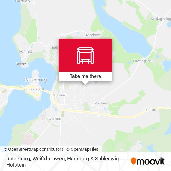 Ratzeburg, Weißdornweg map