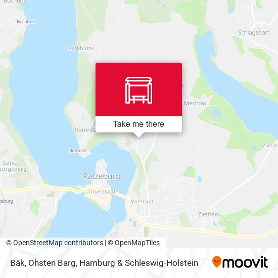 Карта Bäk, Ohsten Barg