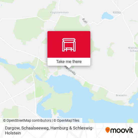 Карта Dargow, Schaalseeweg