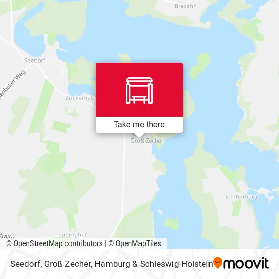 Карта Seedorf, Groß Zecher