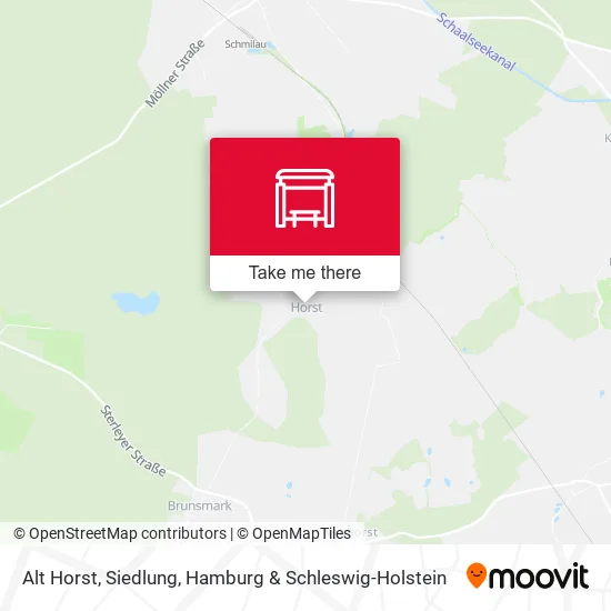 Карта Alt Horst, Siedlung