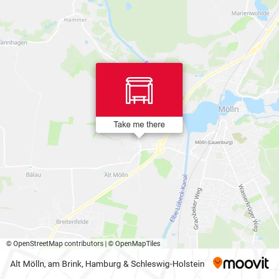 Карта Alt Mölln, am Brink