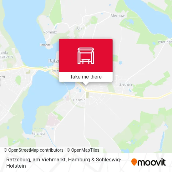 Ratzeburg, am Viehmarkt map