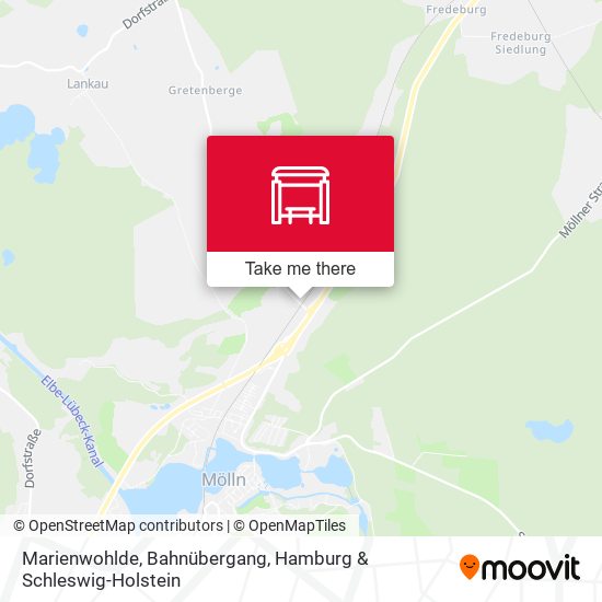 Marienwohlde, Bahnübergang map