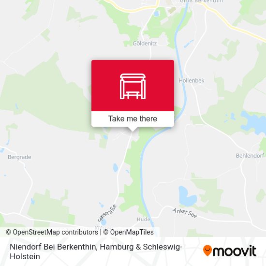 Niendorf Bei Berkenthin map