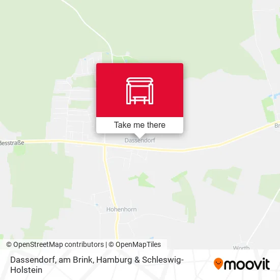 Карта Dassendorf, am Brink