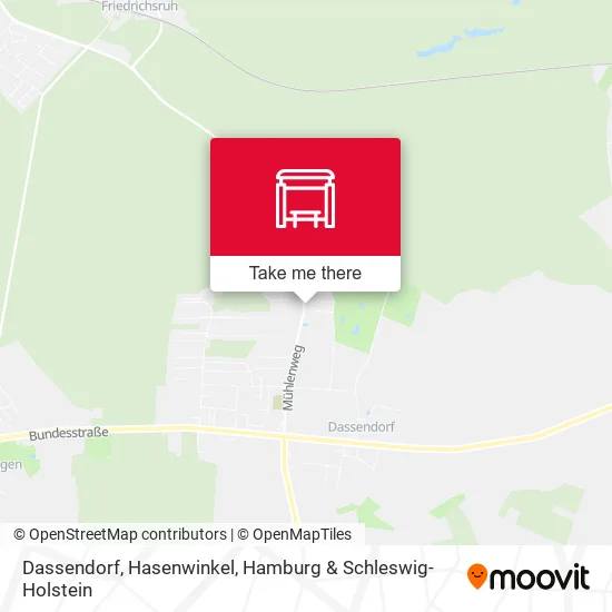 Карта Dassendorf, Hasenwinkel