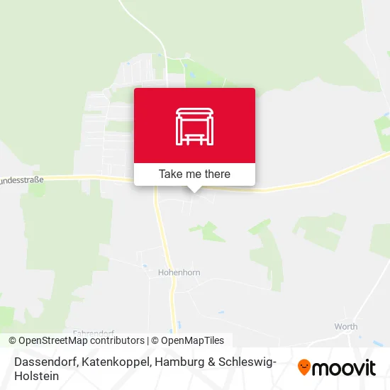 Карта Dassendorf, Katenkoppel