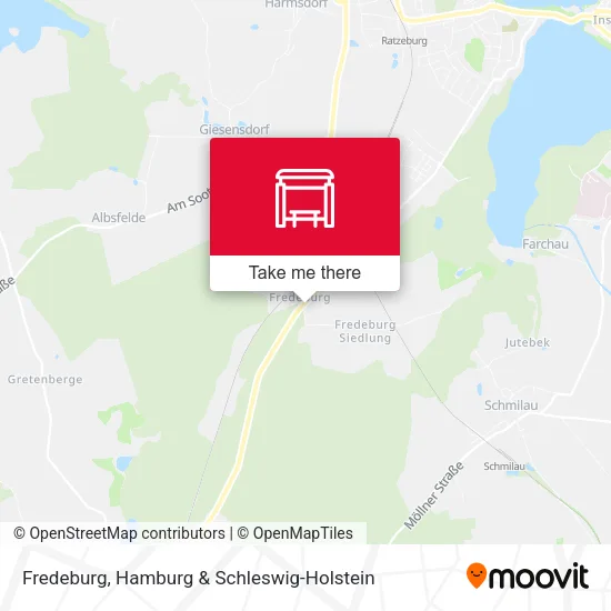 Карта Fredeburg