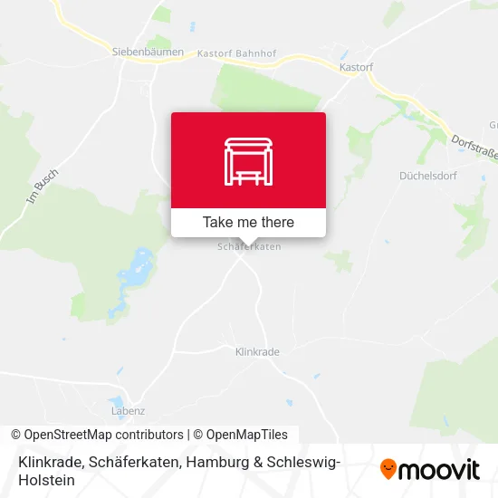 Карта Klinkrade, Schäferkaten