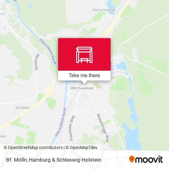 Карта Bf. Mölln