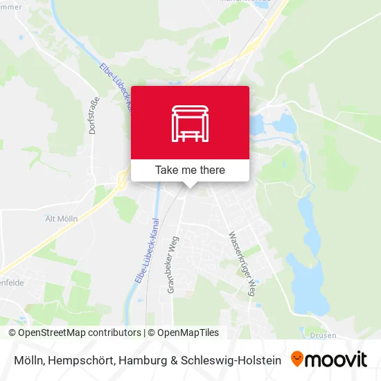 Карта Mölln, Hempschört