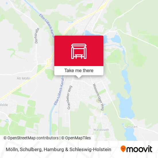 Карта Mölln, Schulberg