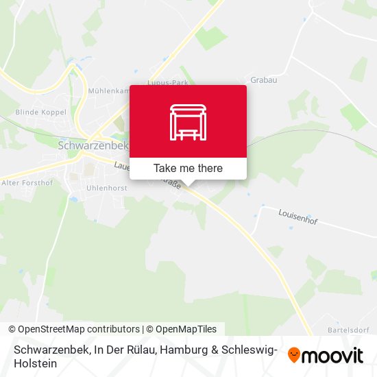 Schwarzenbek, In Der Rülau map