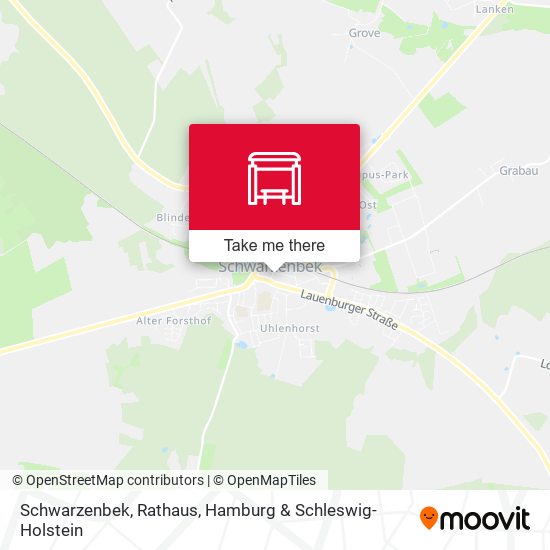 Schwarzenbek, Rathaus map