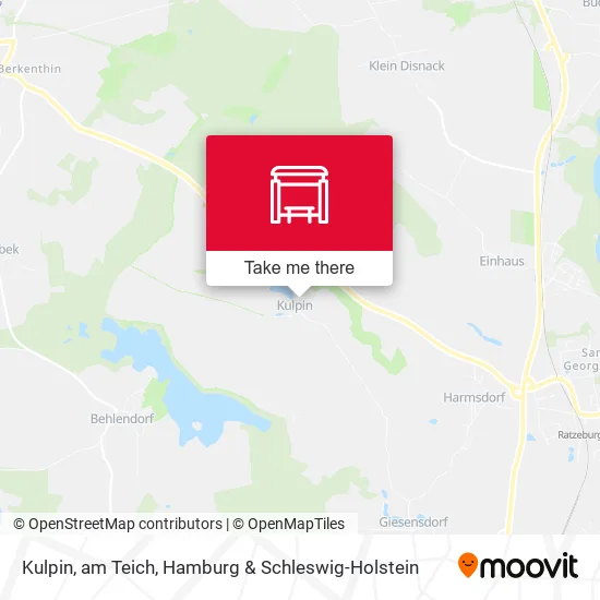 Карта Kulpin, am Teich