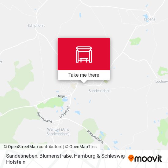 Sandesneben, Blumenstraße map