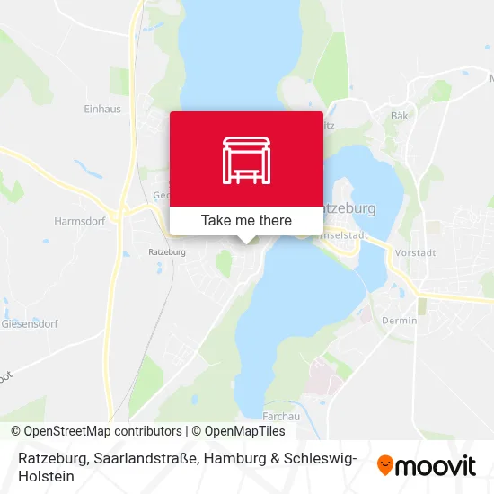Ratzeburg, Saarlandstraße map