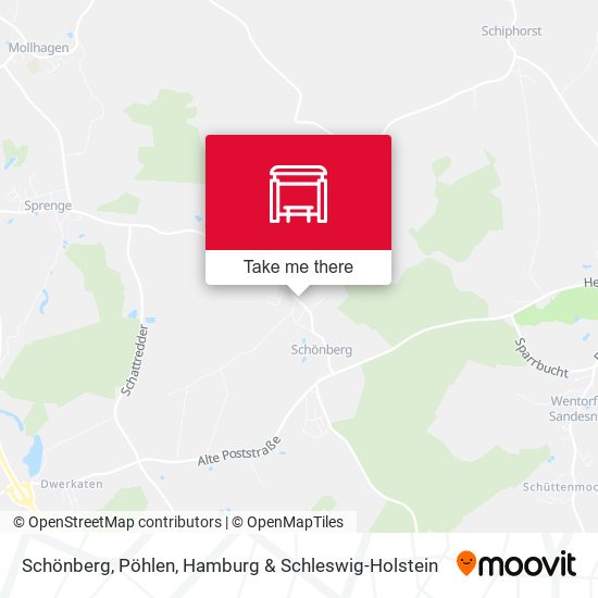 Schönberg, Pöhlen map