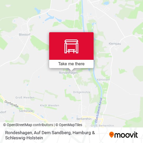 Rondeshagen, Auf Dem Sandberg map
