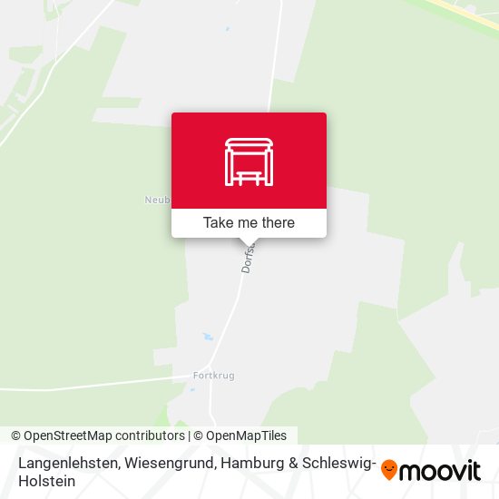 Langenlehsten, Wiesengrund map