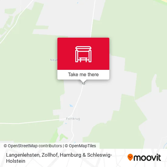 Карта Langenlehsten, Zollhof