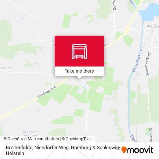 Breitenfelde, Niendorfer Weg map