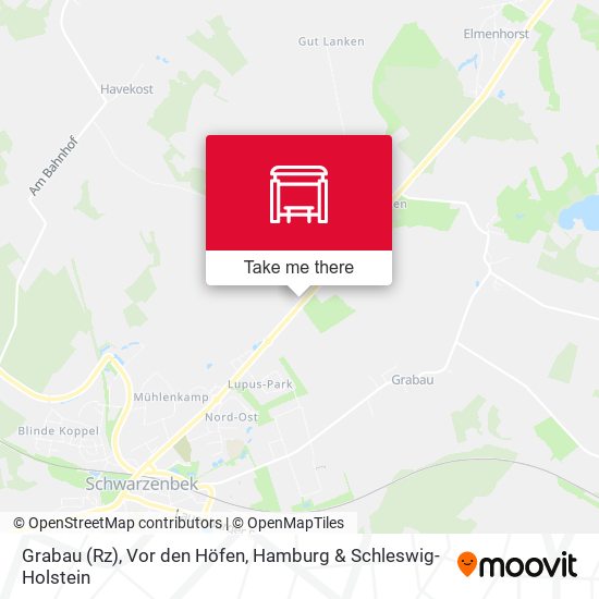 Grabau (Rz), Vor den Höfen map