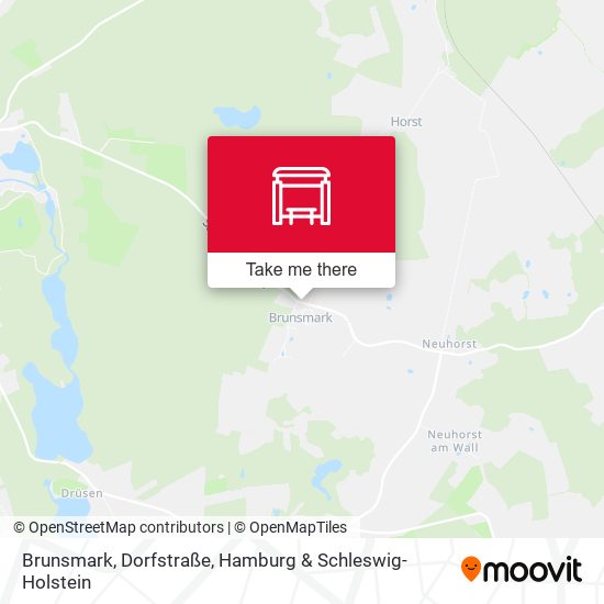 Brunsmark, Dorfstraße map