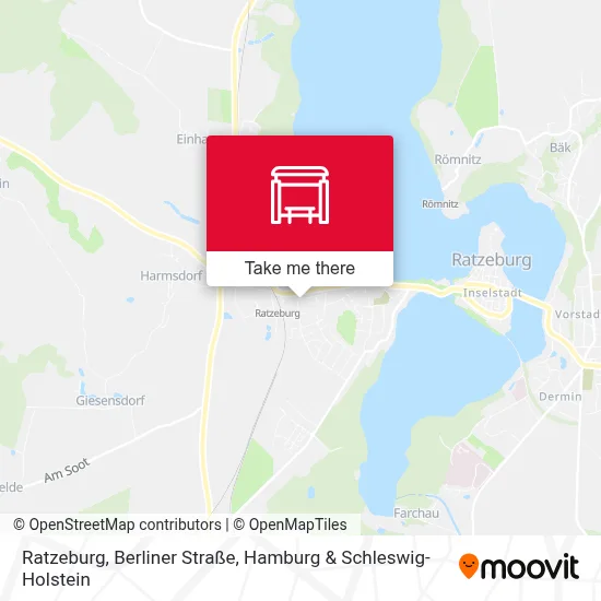Ratzeburg, Berliner Straße map