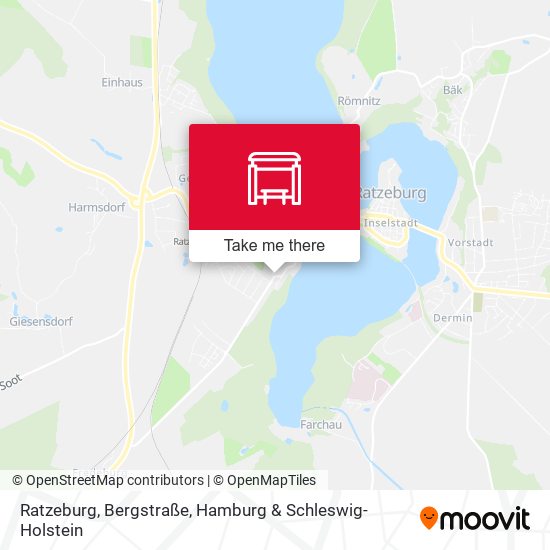 Ratzeburg, Bergstraße map