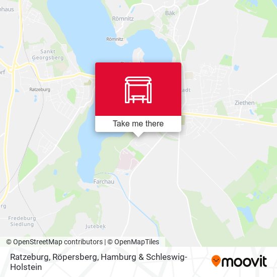 Ratzeburg, Röpersberg map