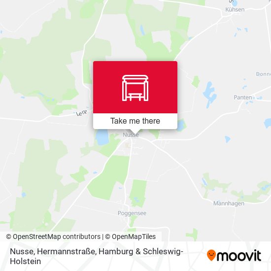 Nusse, Hermannstraße map