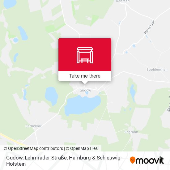 Gudow, Lehmrader Straße map